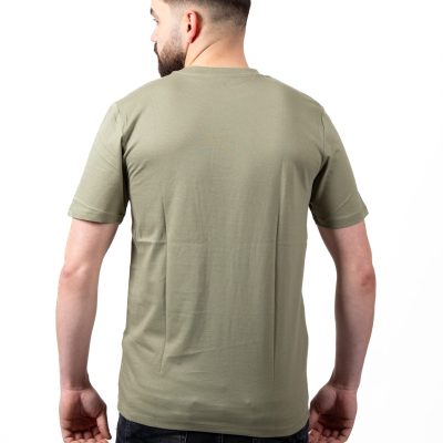 Tee-Shirt Vert Kaki FollowMee Orange