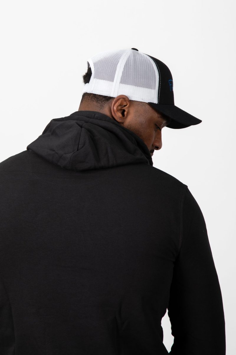 FOLLOW ME - Juv-81 Casquette Noir FollowMee Bleu-Blanc-Rouge